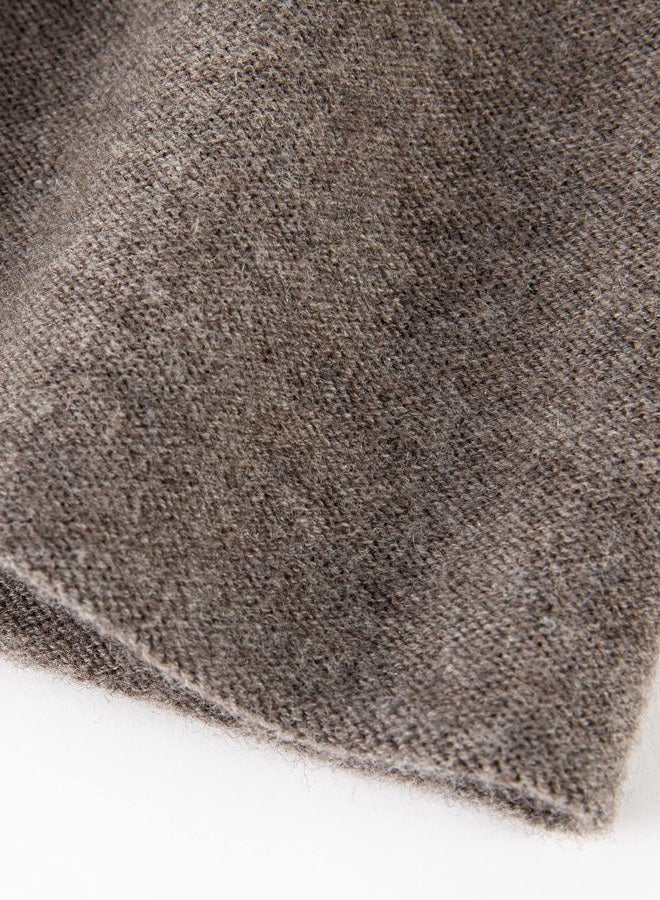 Villand 100% Merino Wool Beanie Hat for Women and Men with Gift Bag, Double-Layered Knitted Wool Ski Cap for Winter, Camel, Small-X-Large - Image 4