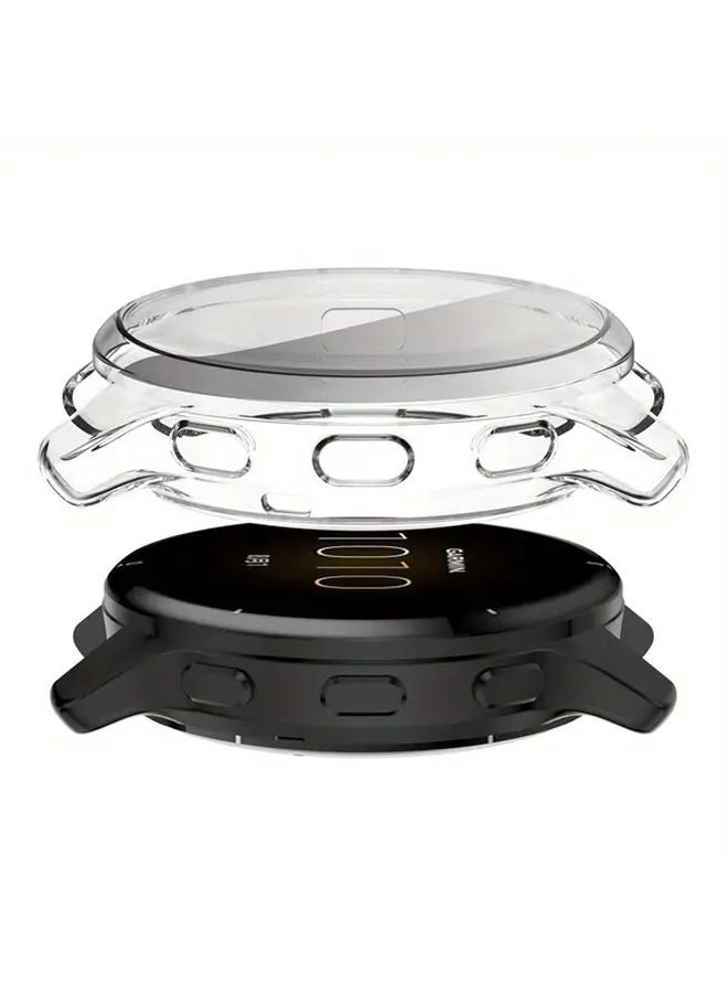 Golden TPU Soft Screen Protector Case Full Film Shell Cover for Garmin Venu 3 - Image 5