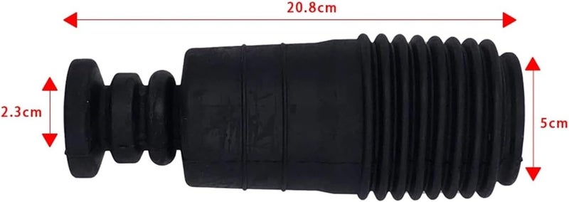Yurefax Car Front Shock Absorber Buffer Rubber Boot Set - Image 1