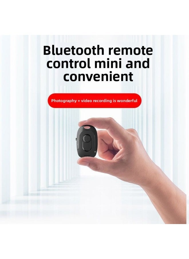 Smart Phone Bluetooth Selfie Camera Remote Battery Charger Video Recording Remote Wireless Controller Lever-Color:Black