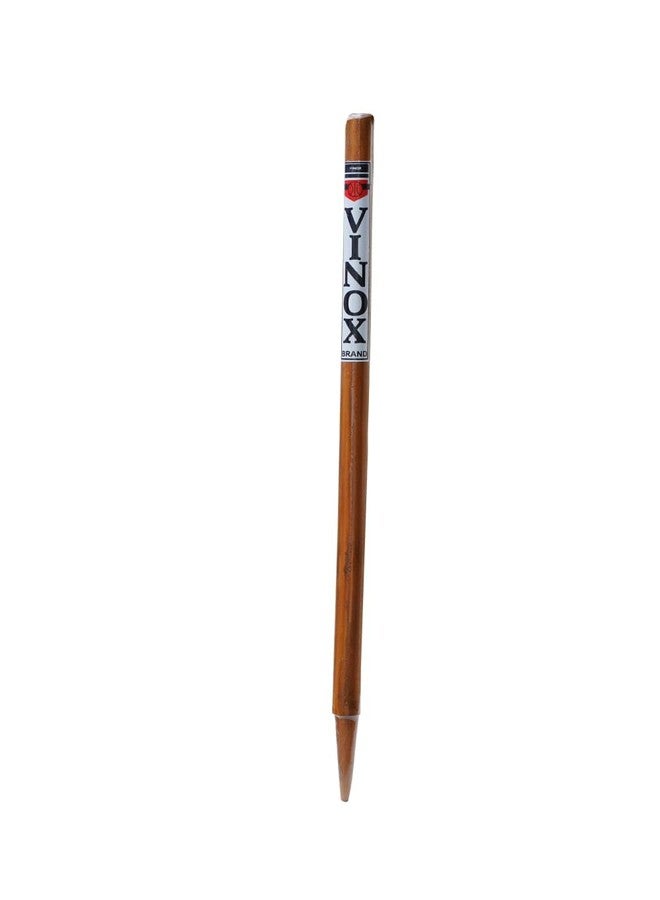 VINOX Cricket Wooden Spring Back Stump Set Wooden Wicket Set for Youth and Senior(Brown) - Image 2
