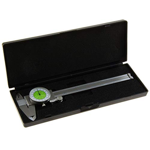 iGaging Dial Caliper 6" Fractional & Decimal Inch Combination Dual Scale - Image 3