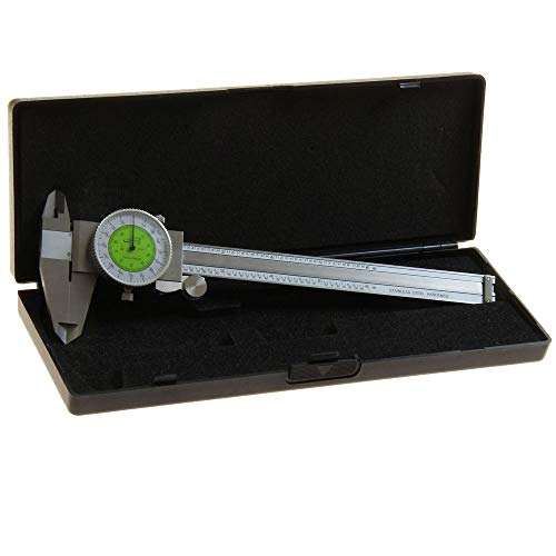 iGaging Dial Caliper 6" Fractional & Decimal Inch Combination Dual Scale - Image 2