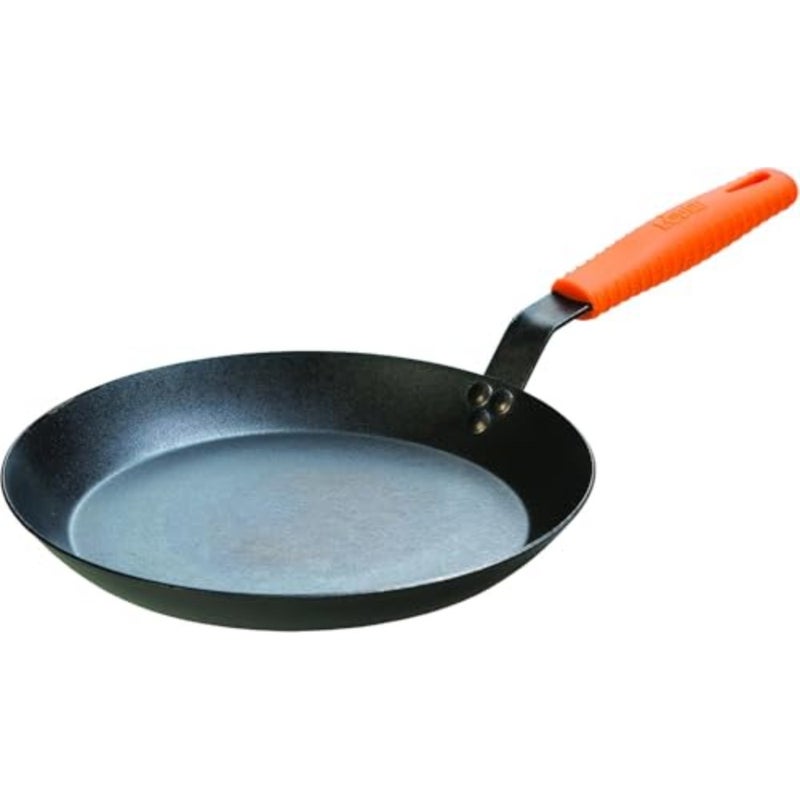 Manufacturing Company carbon steel skillet 12-Inch Black CRS12HH61 - Image 1