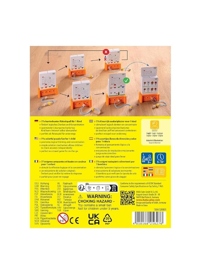 HABA Logic! CASE Starter Set - Brain Building Puzzles for Ages 5+ - Image 3