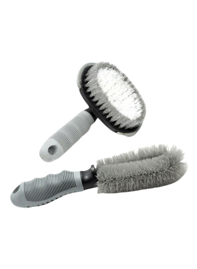 نيبمينينت 2-Piece Rim Wheel Cleaning Brush For Motorcycle