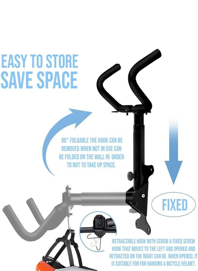 BELLSBERRY 360° Bicycle Wall Hanger – Heavy-Duty Vertical Hook with Tool Kit for Garage or Home Use - Image 4