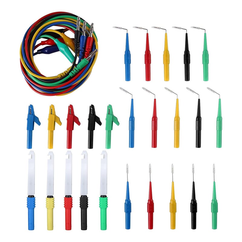 JT8036 Multimeter Test Lead Set With 5 Lines 15 Probes Copper Wire For Automotive Electrical - Image 1