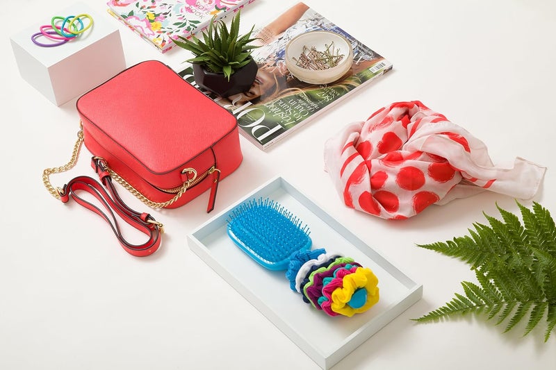 Goody Ouchless Jersey Scrunchies - 8 Count Assorted Colors - Image 5