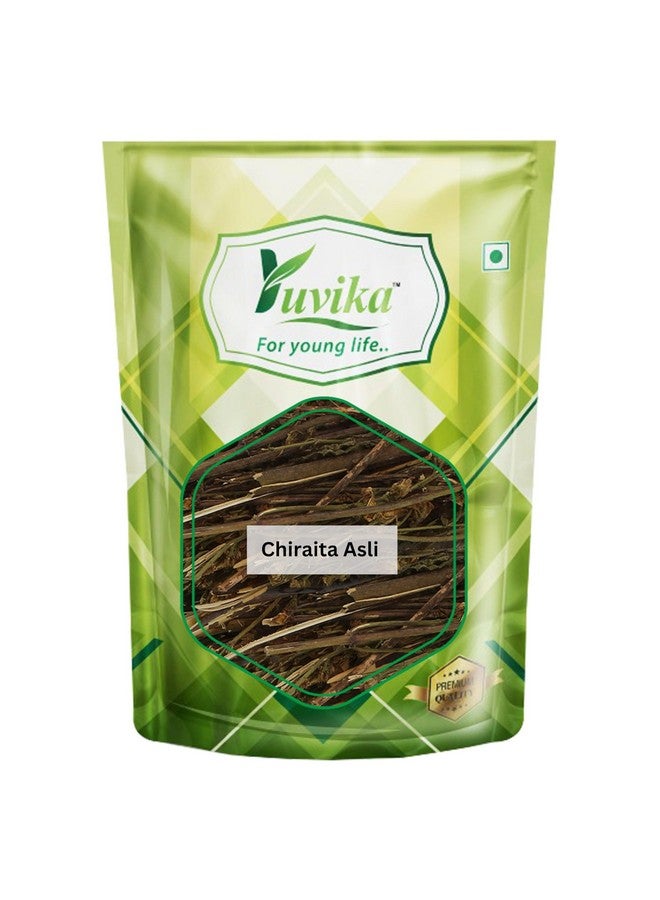YUVIKA Chiraita Asli - Chiraita Nepali - Enicostemma Littorale - Swertia Chiraita - Bitter Stick - Indian Gentian 100 Grams - Image 1