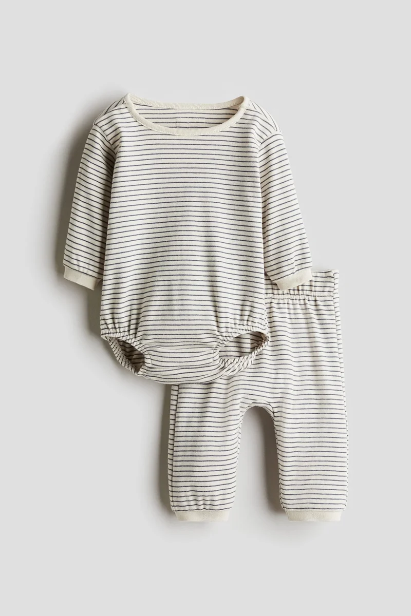 H&M 2-piece cotton set