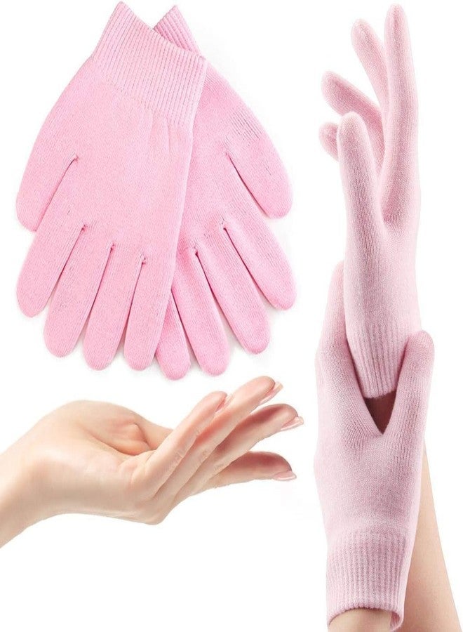 CARTIFY Moisturizing Hand Gloves, Spa Hydrating Aloe Lotion Gloves For Repairing Dry, Rough, Cracked, Aging Hands, Eczema, Softening Rough Skin, Calluses, Exfoliating Hand Peeling Mask - Image 1