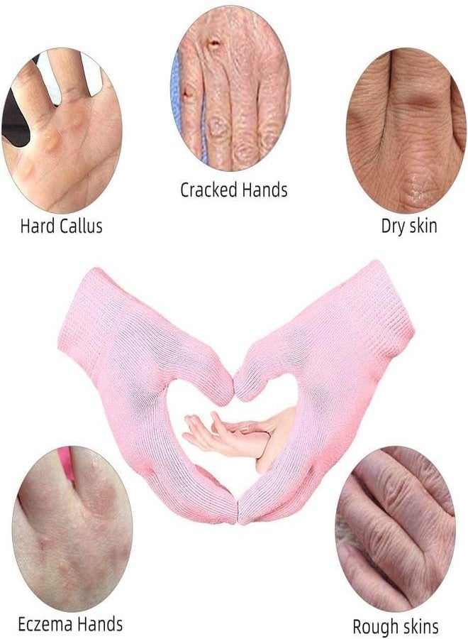 CARTIFY Moisturizing Hand Gloves, Spa Hydrating Aloe Lotion Gloves For Repairing Dry, Rough, Cracked, Aging Hands, Eczema, Softening Rough Skin, Calluses, Exfoliating Hand Peeling Mask - Image 3