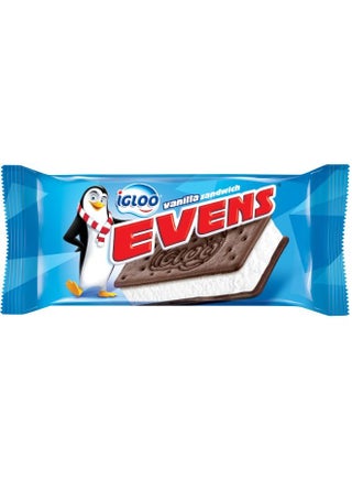 Evens Vanilla Sandwich Ice Cream
