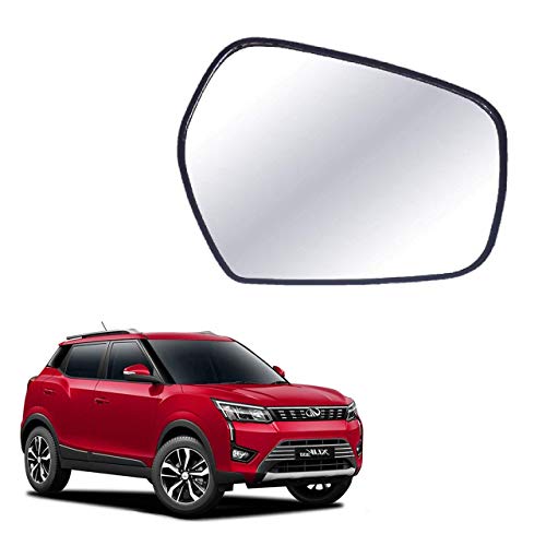 CARIZO ® Right/Driver Side Rear View Mirror Glass Compatible for Mahindra XUV-300 (Non Heated) - Image 1