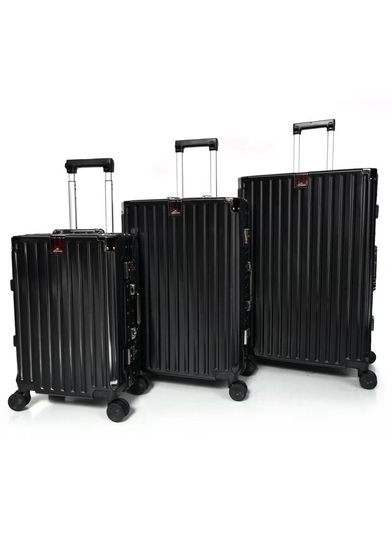 الازدهار أمتعة بروسبيرتي، قشرة صلبة PC+ABS، قفل TSA، زوايا معززة، أقسام منظمة، حقائب سفر بمقاسات متعددة - Image 1