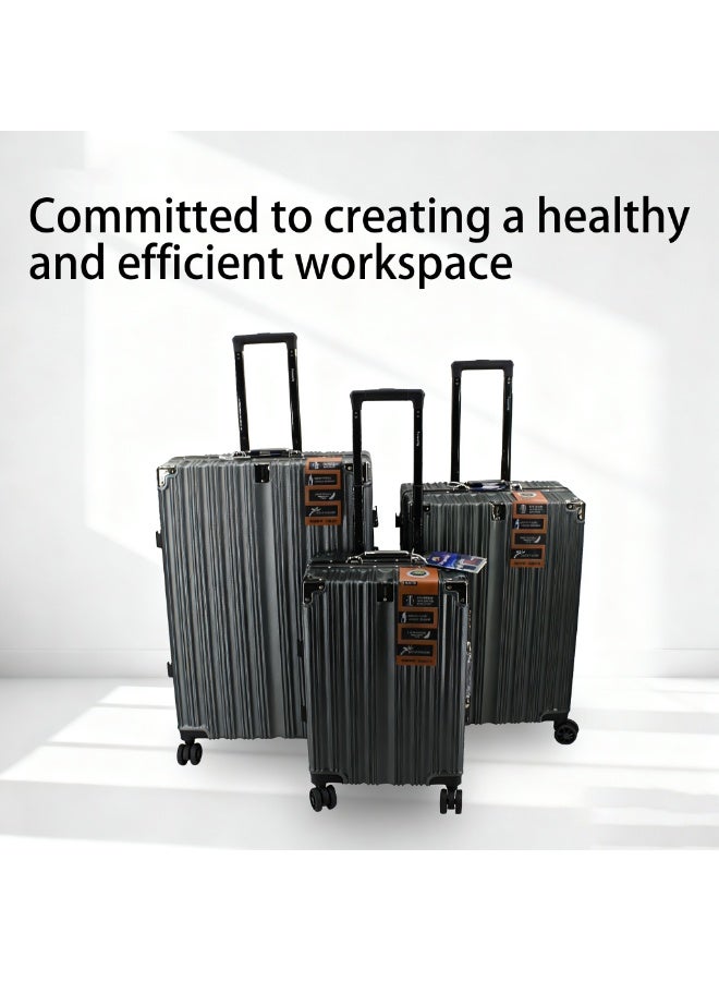 الازدهار أمتعة بروسبيرتي، قشرة صلبة PC+ABS، قفل TSA، زوايا معززة، أقسام منظمة، حقائب سفر بمقاسات متعددة - Image 2