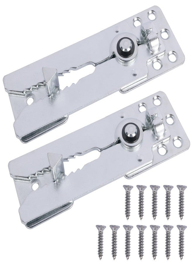 GDW Sectional Couch Connectors Sofa Alligator Clips with Screws Metal Galvanized Rustproof - Image 1