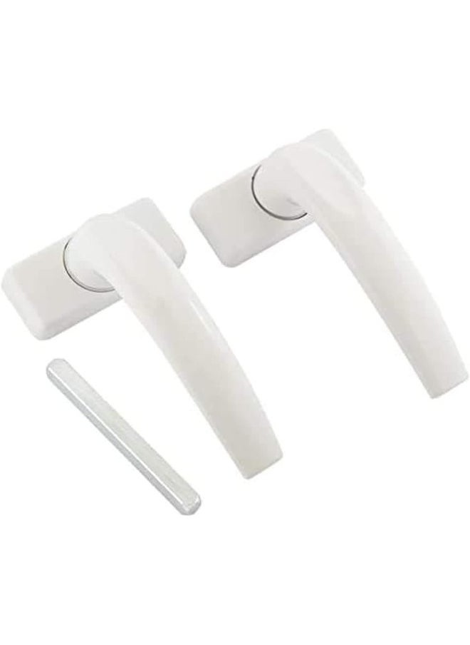 Domus Domus Aluminium Door Handle White - Dsl61  - Image 1