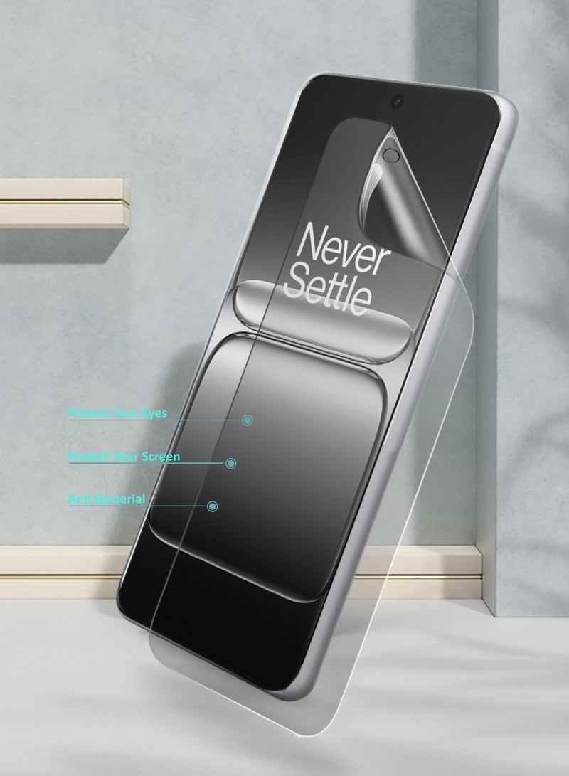 Wtech OnePlus Nord CE5 5G 2025 Premium Hydrogel Film Thin and Flexible Screen Protector (MSHFMN) - Clear - Image 2