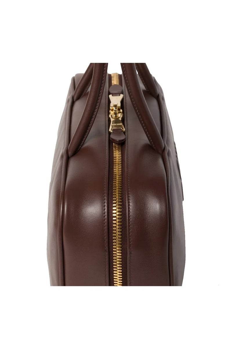 Miu Miu Leather Beau Bag Shoulder Crossbody Top-handle Tote Bag Big - Image 5