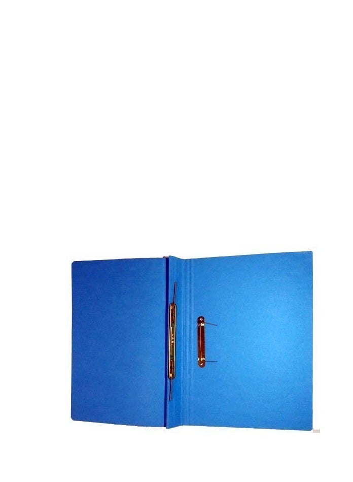 Terabyte 50-Pieces Spring File Full scap size Blue Color - Image 2