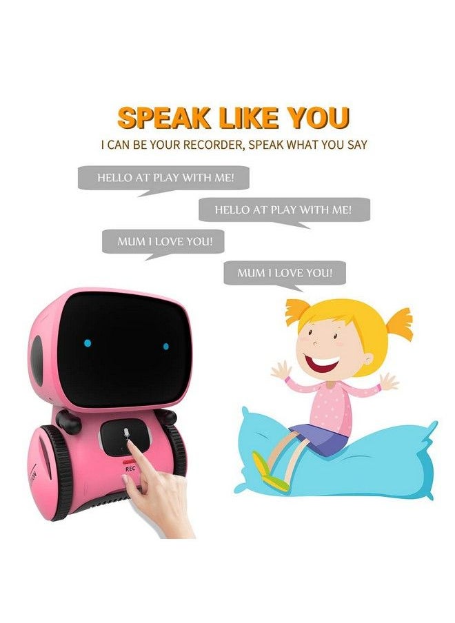 98K - Kids Robot Toy Smart Talking Robots Intelligent Partner And Teacher With Voice Control And Touch Sensor Singing Dancing Repeating Gift For Boys And Girls Of Age 3 And Up - Image 1