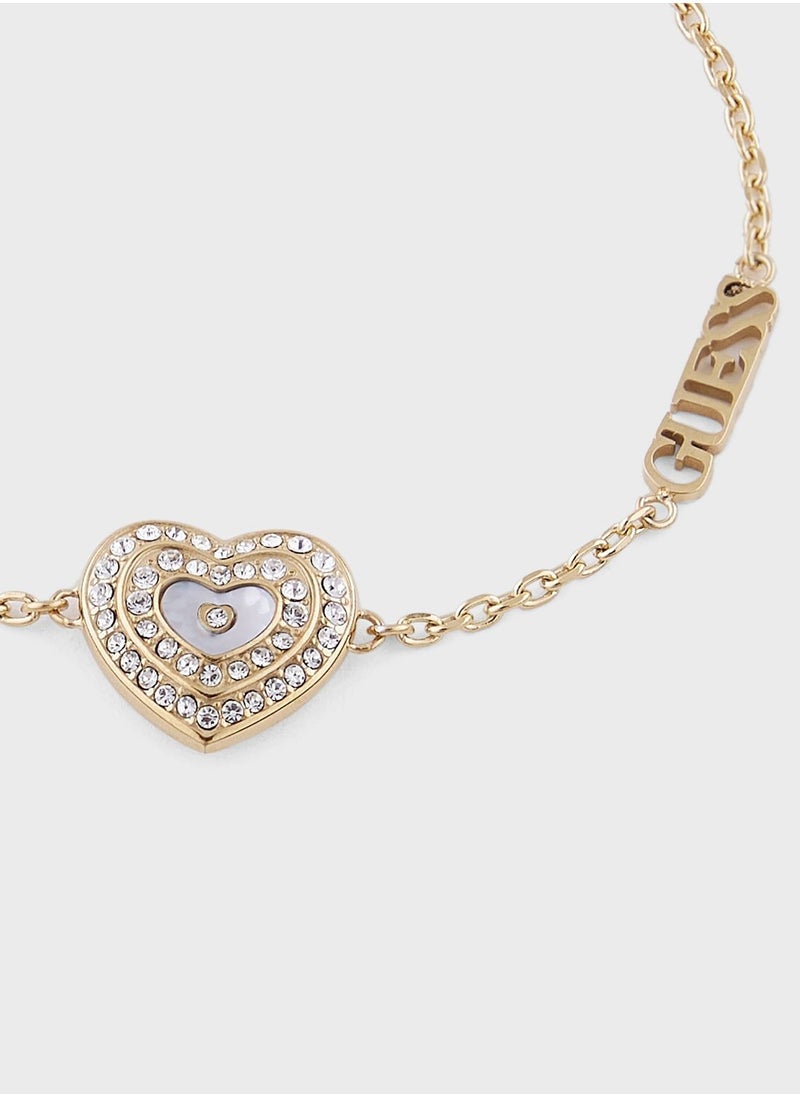 GUESS Round Detailed Chain Bracelet  - Image 2