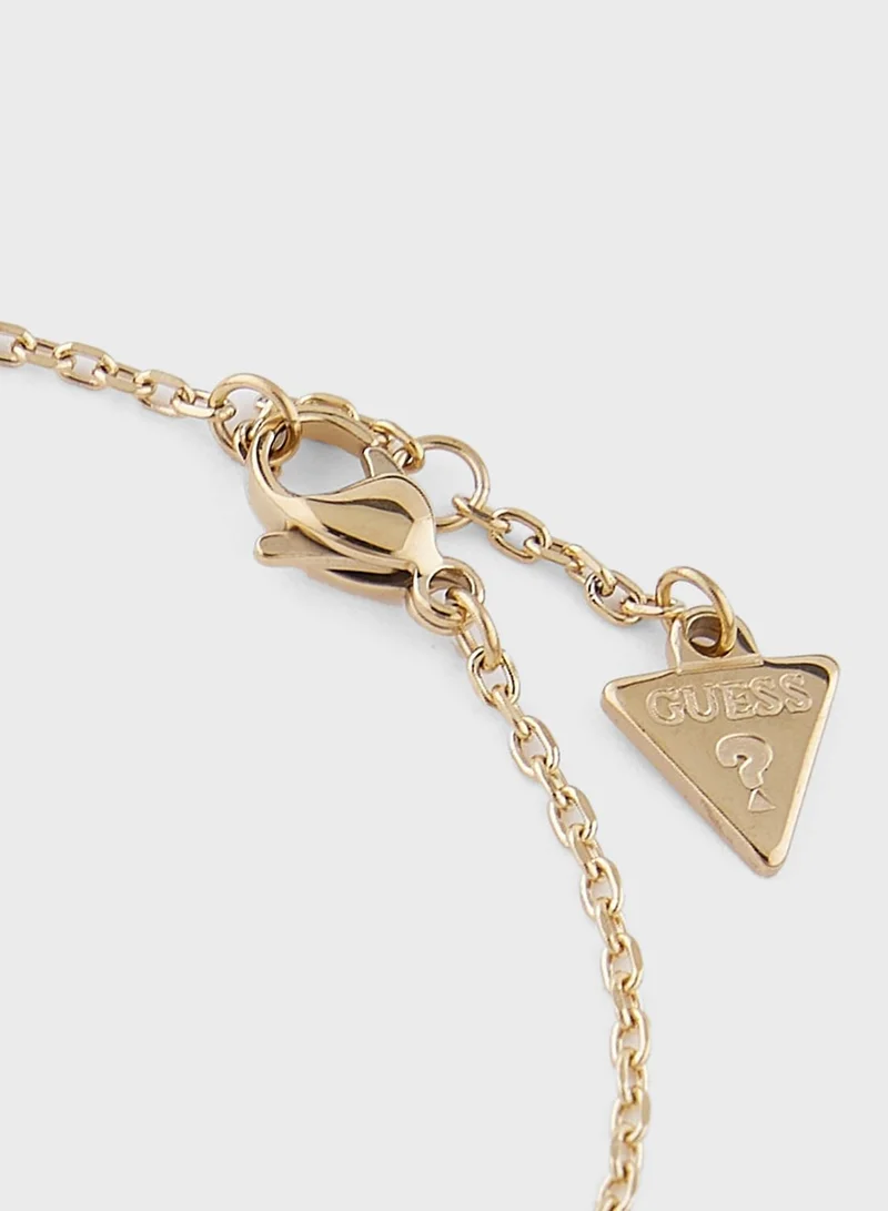 GUESS Round Detailed Chain Bracelet