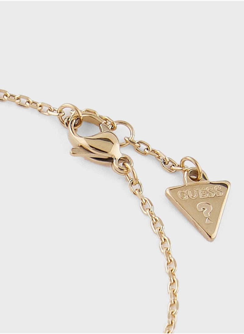 GUESS Round Detailed Chain Bracelet  - Image 3