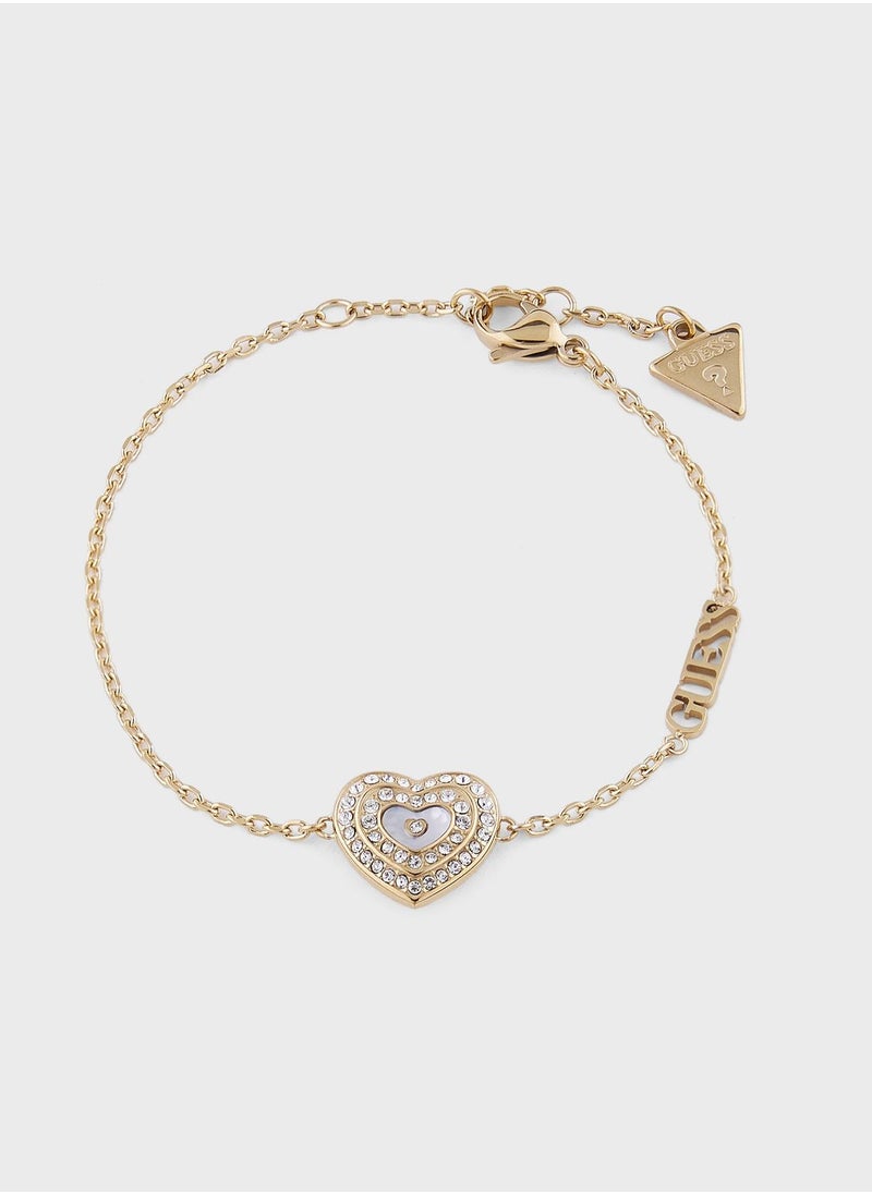 GUESS Round Detailed Chain Bracelet  - Image 1