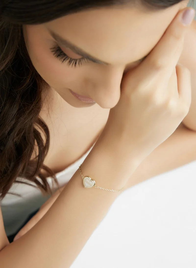 GUESS Round Detailed Chain Bracelet