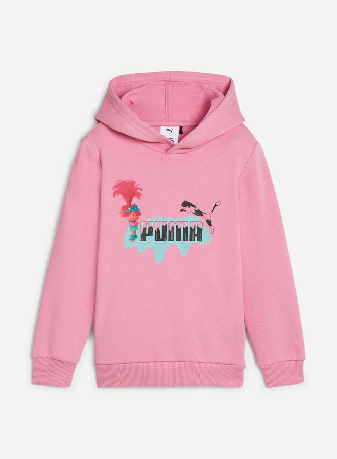 PUMA Trolls Graphic Print Hoodie with Long Sleeves  - Image 1