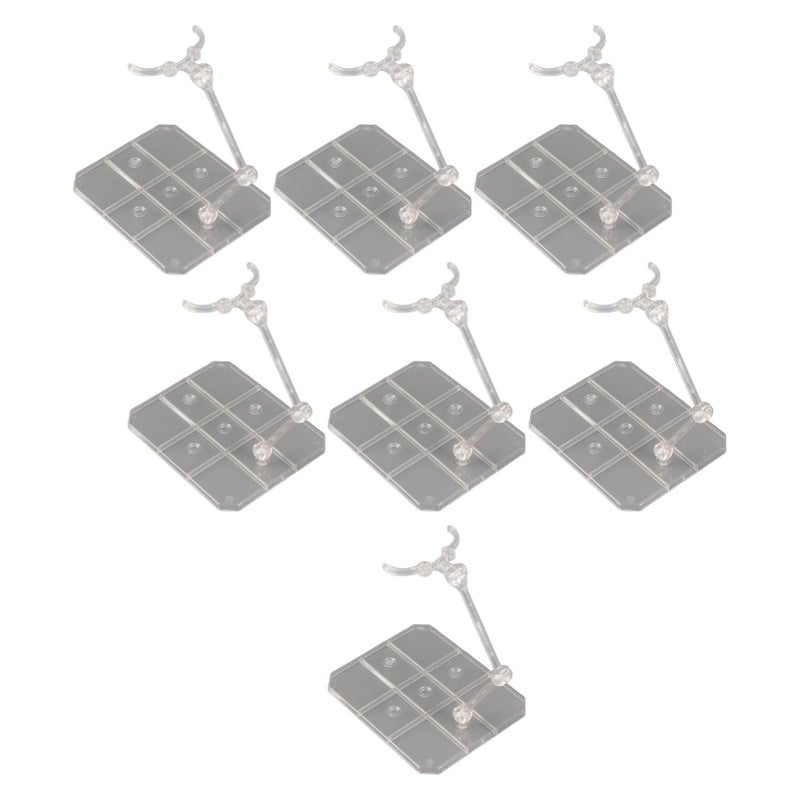 Transparent Acrylic Action Figure Stand Holder Base 10 Sets For 6 Inch Dolls Models - Image 4
