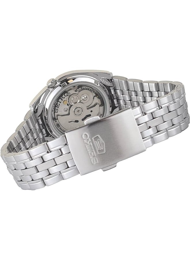 Seiko - Classic 21 Jewels 37 mm Stainless Steel Watch for Men SNK361K1 - Image 1