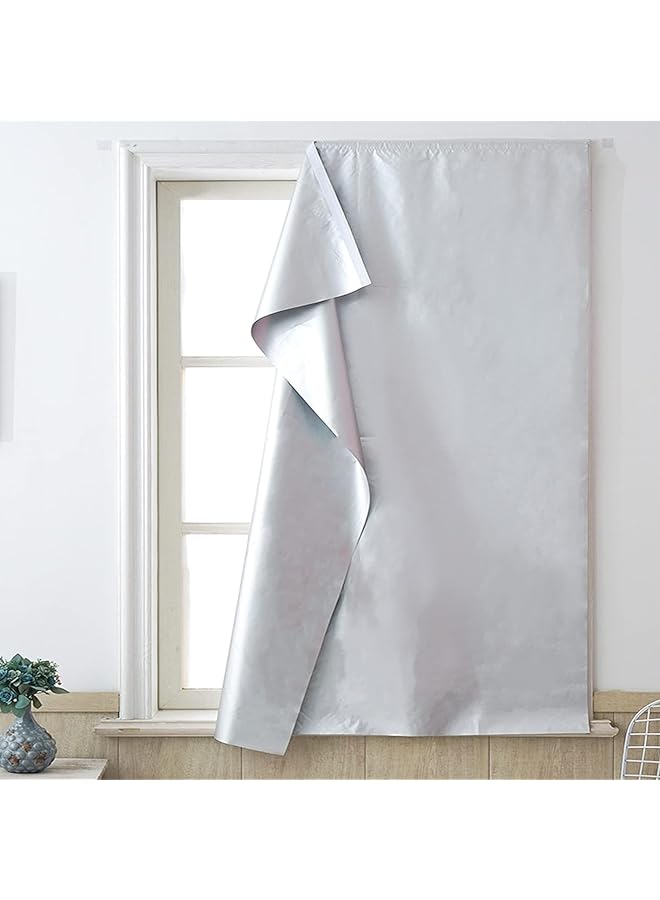 The Bros ستارة تعتيم، 170x180 سم ستارة تعتيم محمولة، ستائر مؤقتة بلا حفر، غرفة نوم، حضانة، علية، سفر، سيارة RV - Image 1