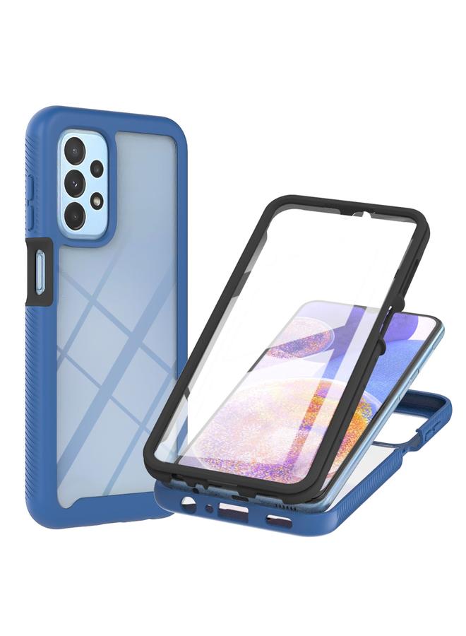 S-TOP Case For Samsung Galaxy A23 5G / 4G Starry Sky Solid Color Series PC + TPU Phone Case with PET Film - Image 1