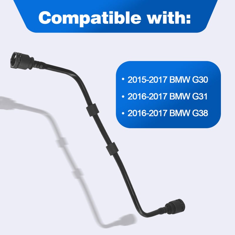 CULMKARI CULMKARI 17128602599 Engine Coolant Reservoir Hose Fits for 2015-2017 BMW 5 series G30 G31 G38  - Image 2