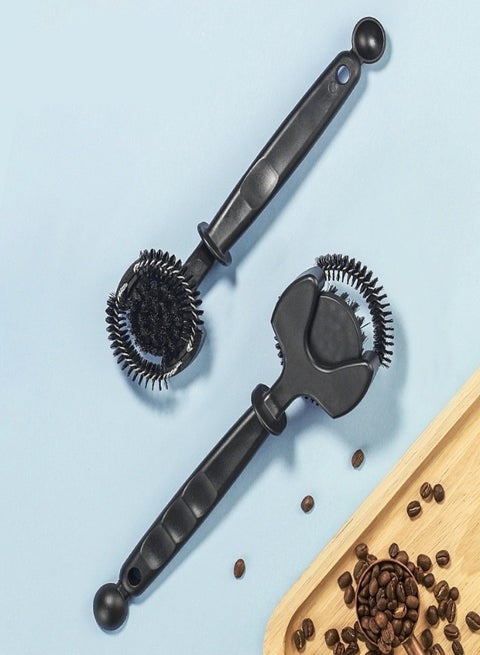 Round Coffee Machine Cleaning Brush for Extraction Area - Precision Cleaning Tool for Espresso Machines