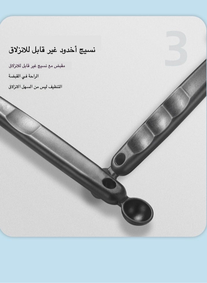 Round Coffee Machine Cleaning Brush for Extraction Area - Precision Cleaning Tool for Espresso Machines