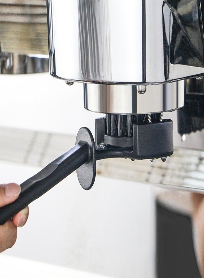 Round Coffee Machine Cleaning Brush for Extraction Area - Precision Cleaning Tool for Espresso Machines