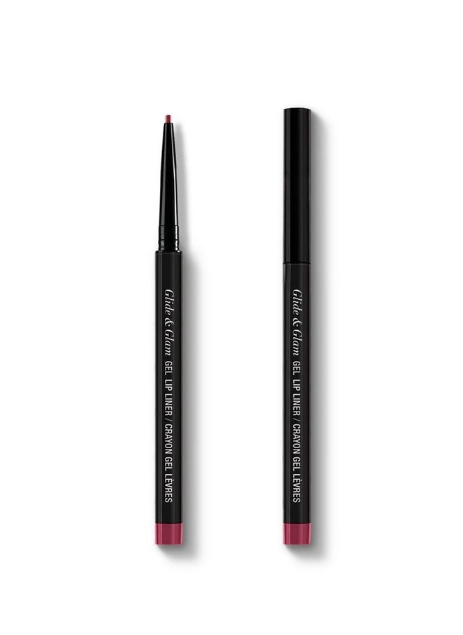 Absolute New York Glide & Glam Gel Lip Liner (Retro Red) 