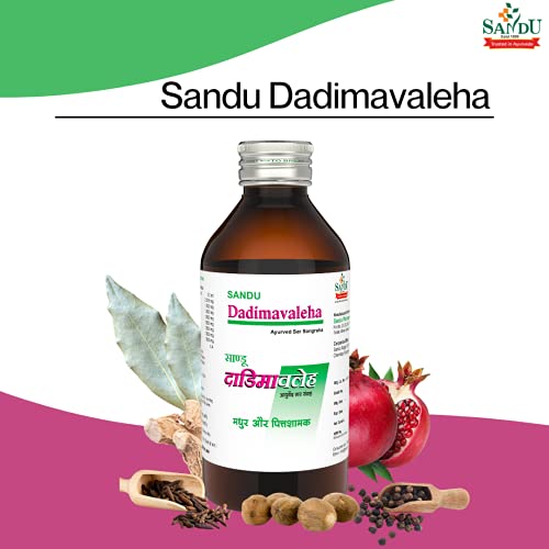 Sandu Dadimavaleha | Tasty Formula to Improve Hemoglobin and Appetite | Prevents Morning Sickness (200 ml) - Image 2