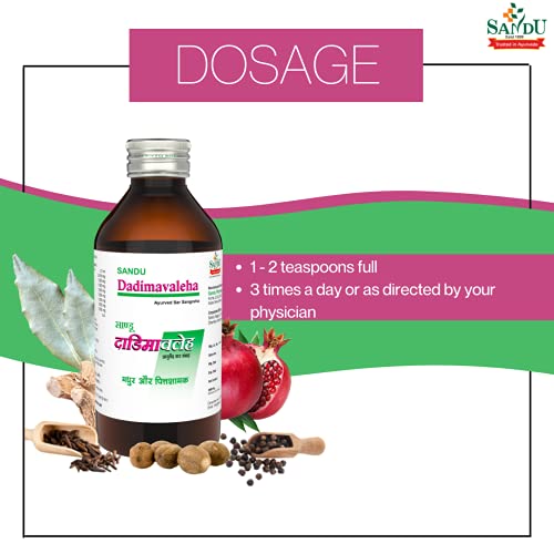 Sandu Dadimavaleha | Tasty Formula to Improve Hemoglobin and Appetite | Prevents Morning Sickness (200 ml) - Image 5