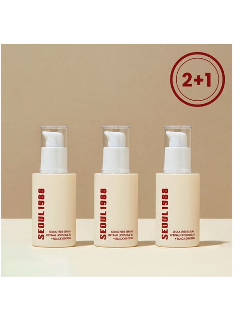 [Buy 2 Get 1 Free] K-SECRET SEOUL 1988 Serum: Retinal Liposome 2% + Black Ginseng - Anti-Aging & Skin Repair(Packaging May Vary)