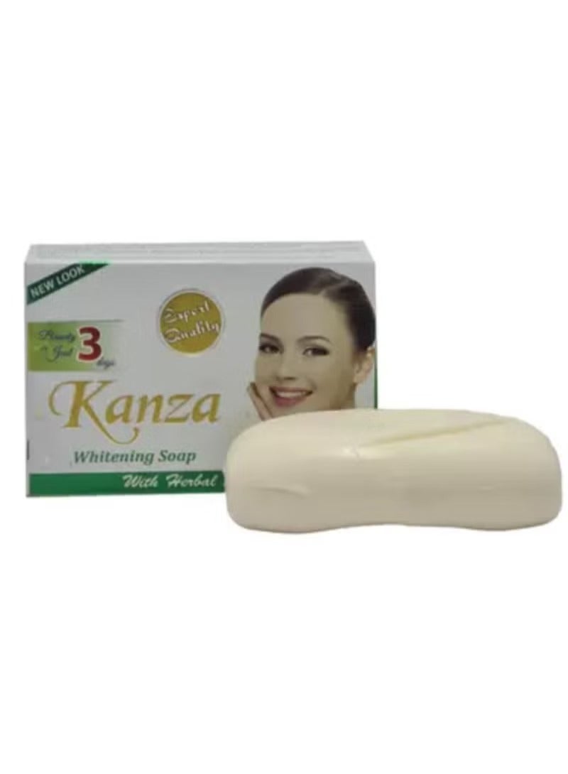 Kanza Skin Whitening With Herbal Soap (90g)