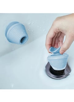 Generic 2Pcs Tub Stopper Rubber Bathtub Plug with Suction Cup Universal Bath Tub Drain Plug Shower Sink Drain Stopper for Kitchen Bathroom Drains  - Image 1