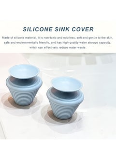 Generic 2Pcs Tub Stopper Rubber Bathtub Plug with Suction Cup Universal Bath Tub Drain Plug Shower Sink Drain Stopper for Kitchen Bathroom Drains  - Image 3