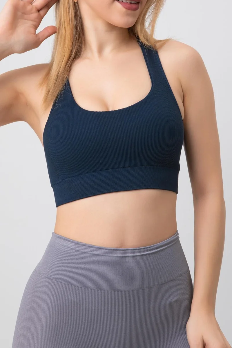 جيجوتو Doremi Seamless Ripped Padded Sports Bra