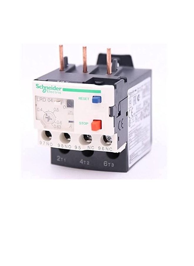 Schneider Schneider LRD04 Tesys Overload Relay (Class 10, 0.4-0.63A)  - Image 1